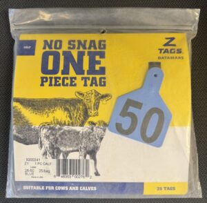 Z1 No-Snag-Tags Calf
