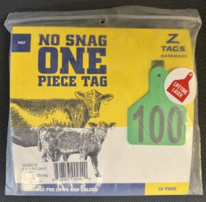Z1 No-Snag-Tags Calf