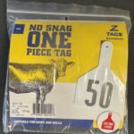 Z1 No-Snag-Tag Cow – White 26-50