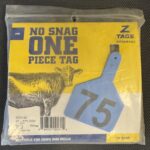 Z1 No-Snag-Tag Cow – Blue 51-75