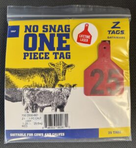 Z1 No-Snag-Tags Calf