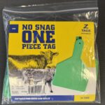 Z Tag No-Snag Cow – Green Blank