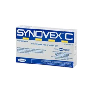 Synovex C Implant for Suckling Steers & Heifers