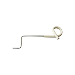 Wood Post 9 in. Outrigger Insulator